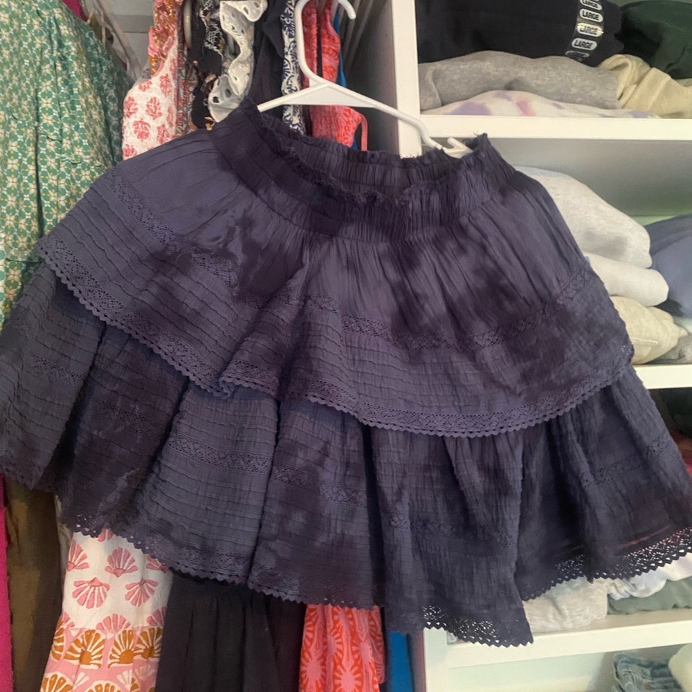 Aerie ruffle skirt